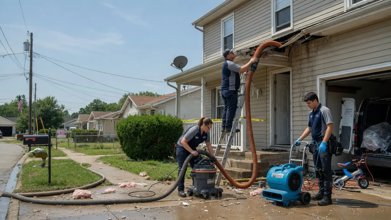 Water Damage Restoration in Bellaire, OH near me